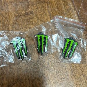 ONE Monster energy lapel pin